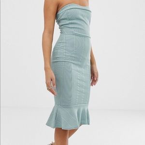 ASOS Bandeau Bandage Dress/Size 10 US/ 14 UK